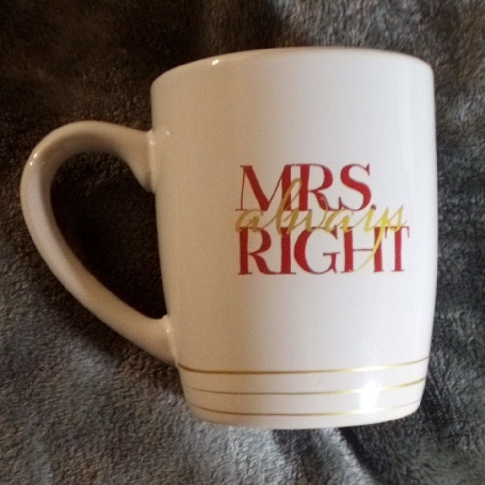 NEW MRS ALWAYS RIGHT MUG 🤣🤣